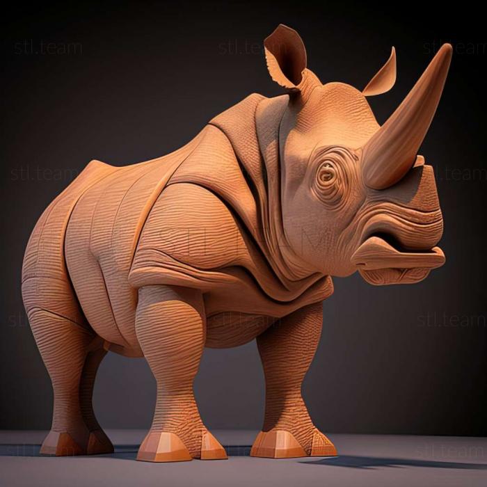 3D model Decennatherium (STL)